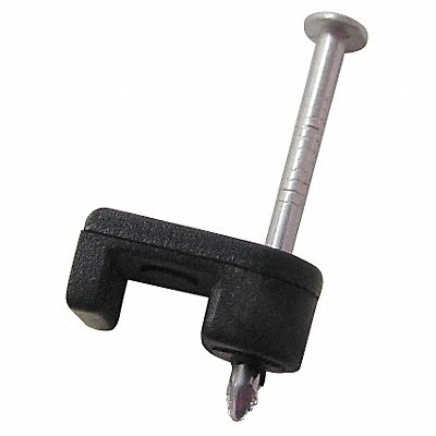 GARDNER BENDER PSB1600T Cable Staple 3/16In Plastic Tele Pk25