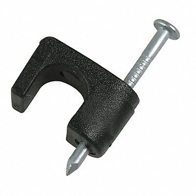 GARDNER BENDER PSB100 Cable Staple 1/4In Plastic Coax Pk100