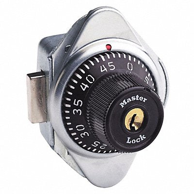 MASTER LOCK 1670 Built In Locker Lock 2 7/8 in Dial Black