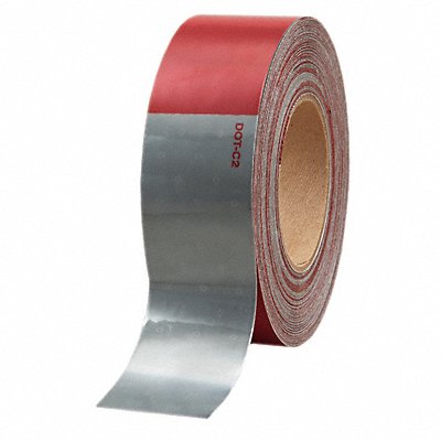 ORALITE 19160 Reflective Tape W 2 In White/Red