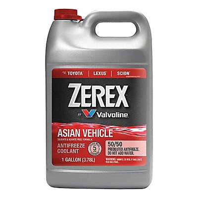 ZEREX 675130 Asian Antifreeze 1 gal RTU