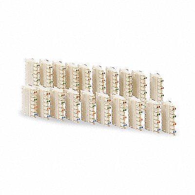 HUBBELL PREMISE WIRING 110CB5P10 Connecting Block Terminated PK10