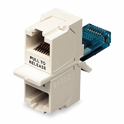 HUBBELL PREMISE WIRING BR851D Adaptor Splitter RJ45 Duplex 2 Contacts