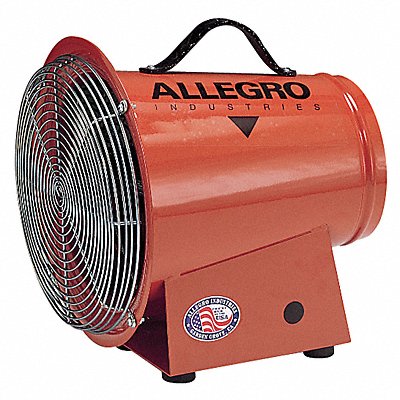 ALLEGRO 9513 Confined Space Fan Orange 13 5/8 W