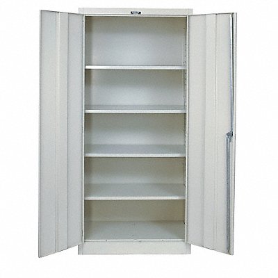 HALLOWELL 815S18APT K3855 Storage Cabinet 78 x36 x18 Tan 4 Shelves
