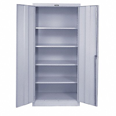 HALLOWELL 815S18APLAM Storage Cabinet 78 x36 x18 LtGry 4 Shelves
