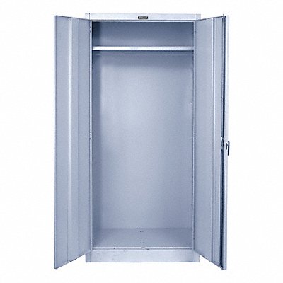 HALLOWELL 835W18APLAM Storage Cabinet 78 x36 x18 LtGry 1Shlv