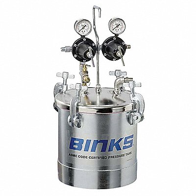 BINKS 83Z220 Pressure Tank 2.8 Gal