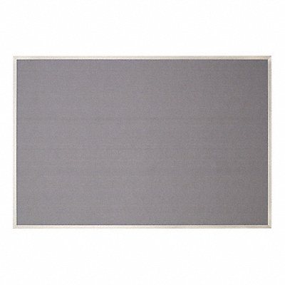 UNITED VISUAL PRODUCTS UV641AEZGREYSATIN Bulletin Board Fabric 24H x 36W In