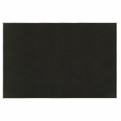 UNITED VISUAL PRODUCTS UV646AEZBLACKSATIN Bulletin Board Fabric 48H x 72W In