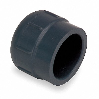 GRAINGER 847010 Cap 1 in Schedule 80 Socket Grey