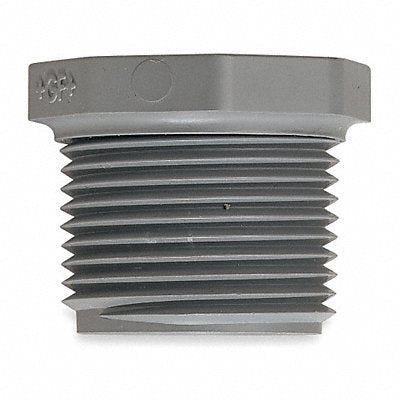 GRAINGER 850020 Hex Head Plug 2 in Schedule 80 MNPT