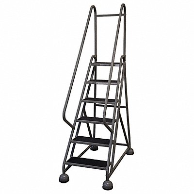 COTTERMAN ST621A2C1P5 D5268 Rolling Ladder Handrail Platform 54 In H