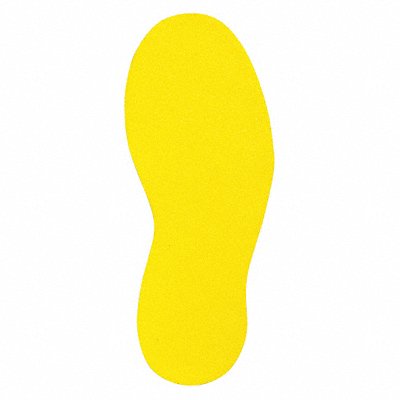 BRADY 121406 Floor Marking Tape Right Foot Yellow