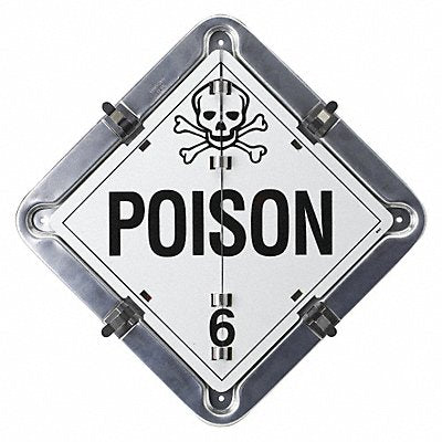 BRADY 59955 DOT Container Placard 13-5/8 Label W