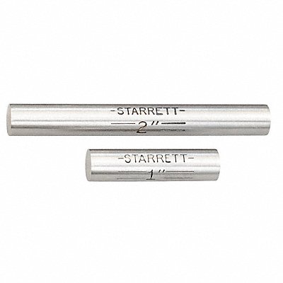 STARRETT S234C End Measuring Rod Set 1/4 In Dia 2 Pcs