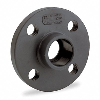 GRAINGER 851015 Flange 1 1/2 in Schedule 80 Socket Grey