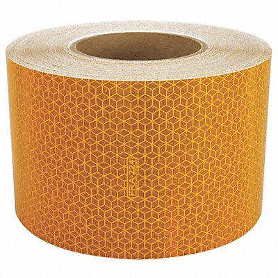 ORALITE 18612 Reflective Tape W 4 In SB Yellow