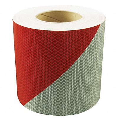 ORALITE 18851 Reflective Tape 3 in W Red/White