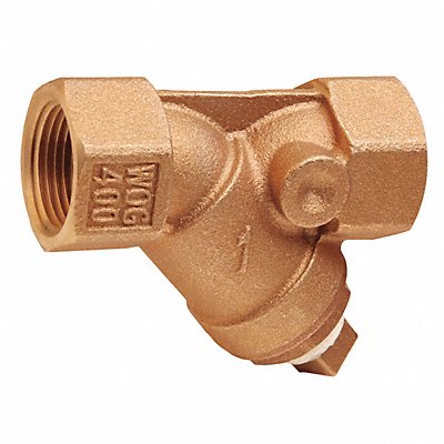 GRAINGER 6NPW7 Y Strainer 1 3/4 H 20 mesh Bronze