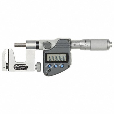 MITUTOYO 31735130 Digital Micrometer Uni-Mike 1 In SPC