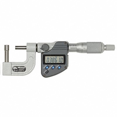 MITUTOYO 39536430 Digital Micrometer Tube 0 to 1 In SPC