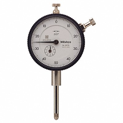 MITUTOYO 2417A Dial Indicator 0 to 1 In 0-50-0