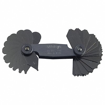 MITUTOYO 186101 Radius Gauge Set