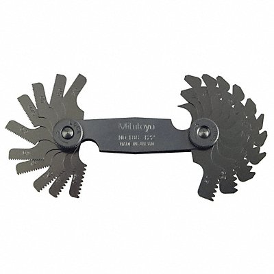 MITUTOYO 188122 Thread Pitch Gauge Set Thread Ang 60 deg