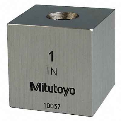 MITUTOYO 614201531 Gage Block Square Steel 1.00 In ASME 0