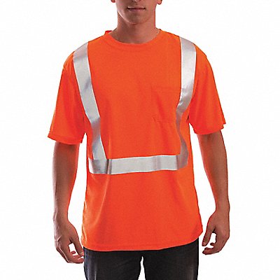 TINGLEY S75029 Hi-Vis T-Shirt Short Sleeve Orange L