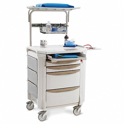 METRO FLPROC2 Procedure Cart 66 9/16 Hx22 3/8Wx34 1/4D