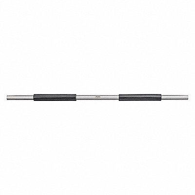 STARRETT 234A17 End Measuring Rod 7/16In w/Rubber Handle