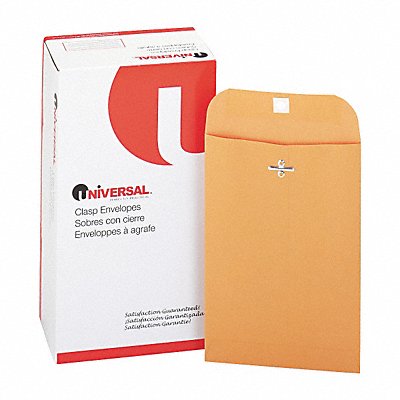 UNIVERSAL UNV35260 Manila Envelopes 9 H 6 W PK100