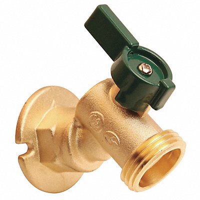 GRAINGER 6PDZ2 Sillcock Quarter Turn Brass 3/4 NPT
