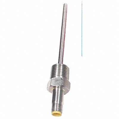 WAHL D139613 K3181 Immersion Temperature Probe RTD 12 In L