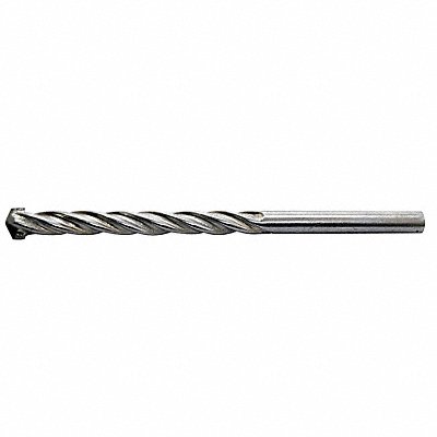 WESTWARD 6PTD5 Hammer Masonry Drill 1/4 Carbide Tip