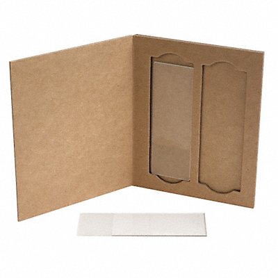 HEATHROW SCIENTIFIC HS9904 Lab Slide Mailer 3 1/8in H 103 mm L PK36