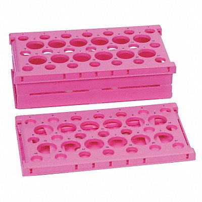HEATHROW SCIENTIFIC HS24320P Rack PINK PK2