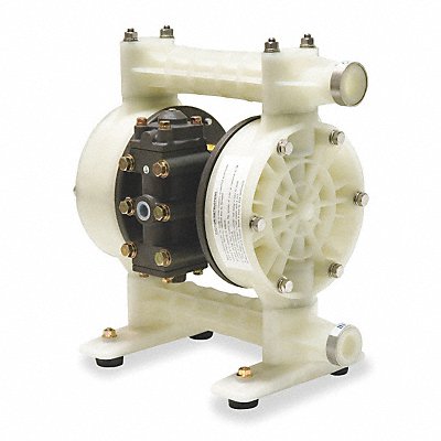 DAYTON 6PY40 Double Diaphram Pump FNPT PTFE/PP 1/4in 21gpm