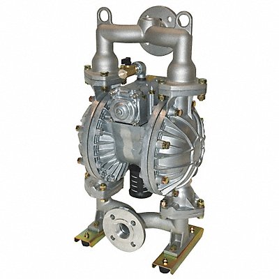 DAYTON 6PY45 Double Diaphram Pump NPT/Flange BunaN 1/2 115gpm