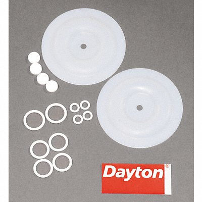 DAYTON 6PY61 Diaphragm Pump Repair Kit PTFE For6PY37 6PY37A