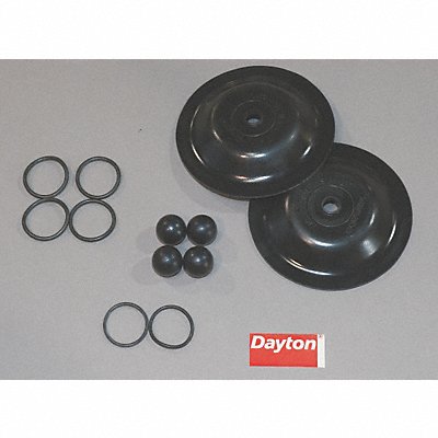 DAYTON 6PY66 Diaphragm Pump RepairKt BunaN For 22A592