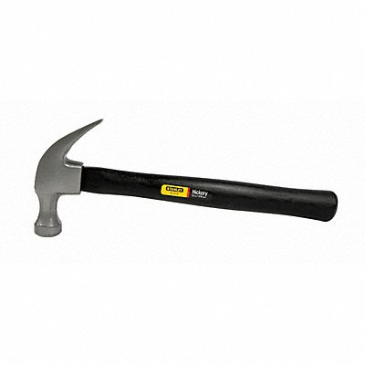 STANLEY 51713 Curved Claw Hammer Hickory 13 Oz
