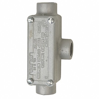 APPLETON ELECTRIC ERTB50 Conduit Outlet Body Iron Trd Sz 1/2in