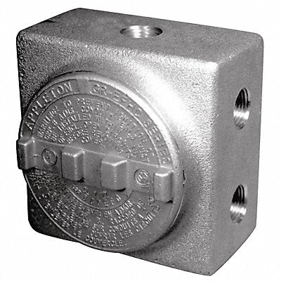 APPLETON ELECTRIC GRSS100 Conduit Outlet Body Aluminum Trd Sz 1in