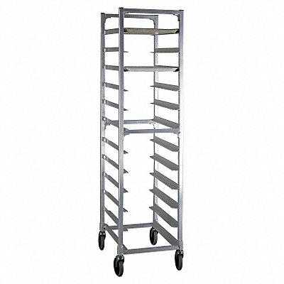 NEW AGE NS832 Tray Rack 69 in H Aluminum