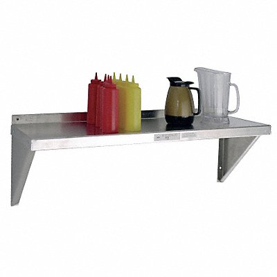 NEW AGE 1125A Wall Shelf 13inx12inx36in Shelf Capacity 300lb
