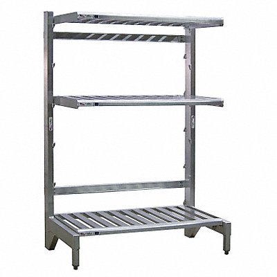 NEW AGE 99874 CntlvrRk Almnm 27 inx72 inx42 in