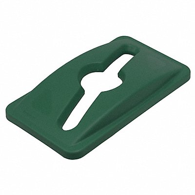 RUBBERMAID COMMERCIAL PRODUCTS 1788373 All-Purpose Recycling Top Poly Green